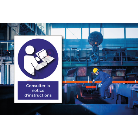 Consulter la notice d'instructions