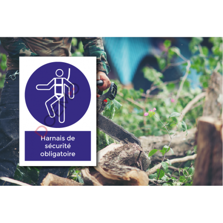 Harnais de sécurité obligatoire