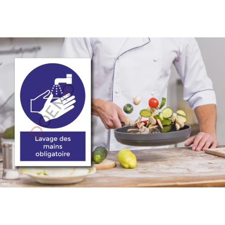 Lavage des mains obligatoire