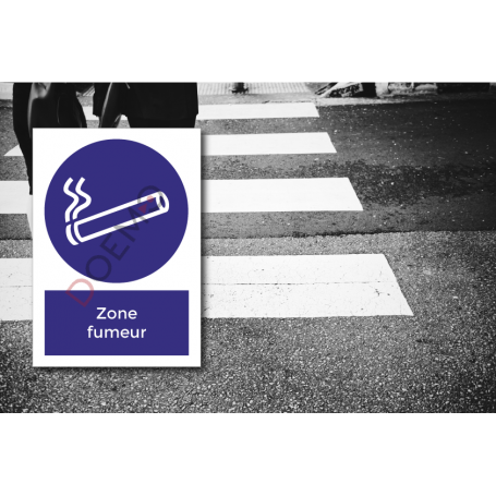Zone fumeur