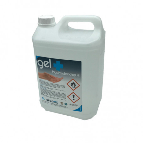 GEL HYDROALCOOLIQUE - NORME EN14476 - 5LITRES